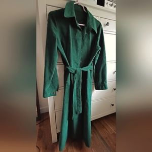 Suede women's jacket with belt XS/S